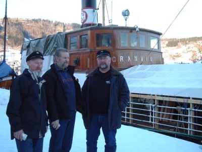 Ragnar, Harald og Leif i Norheimsund